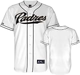 San Diego Padres Majestic Youth Home White Replica Jersey