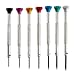 7pc Micro Precision Screwdriver Set 0.9 - 2.0mm with Replacement Tips - Jewelry, Watch Repair, Electronics