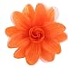 Sara Monica Flower Hair Clip and Pin Dahlia_Orange