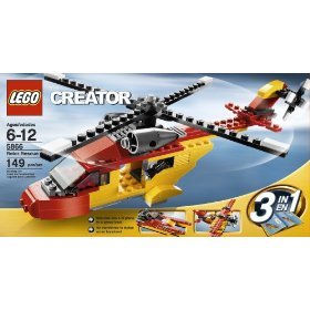 LEGO Creator 3-1 Red & Yellow Helicopter