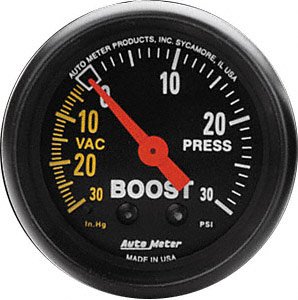 Auto Meter 2601 Z-Series 2'' Boost Gauge