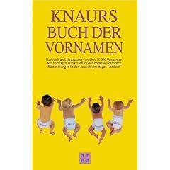 Knaurs Buch der Vornamen