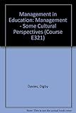 Management : some cultural perspectives