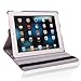 HDE Rotating iPad Case Magnetic Folding Leather Cover Folio Flip Stand for Apple iPad 2 iPad 3 iPad 4 (Purple)