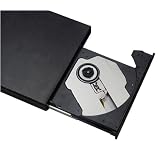 AGPtek USB2.0 External 8x DVD+/-RW DL Slim Burner/Drive Read/write CD DVD Drive for Toshiba Mini NB205-N210 NB205-N312/BL NB205-N310/BN NB205-N311/W NB205-N313/P series Laptops USB2.0