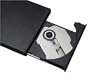 AGPtek USB2.0 Slim Lightscribe External Laptop Notebook Rewriteable CD and 8X DVD +/- RW Double/Dual Layer Read/write DVD Drive for Dell Inspiron Mini IM10 Mini IM12 mini 10 seires Laptop