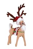 Annalee 8-Inch Peppermint Deer