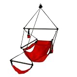 Hammaka 1024-HMKA Hammock Chair, Red, Aluminum