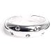 Sterling Silver Five White CZ Band Toe Ring
