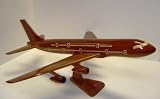 Airbus A380: Handcrafted Mahogany Replica Model