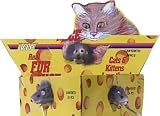 VO-TOY CHEESE BOX MICE 48 PACK Cat Toy