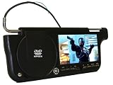 7-Inch left Visor (Black) Car DVD Player with TFT LCD, Works with DVD/MP3/MP4/Divx and Bonus Internal Video Game + 2 Joysticks