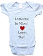 SOMEONE IN MIAMI LOVES ME - MIAMI BABY - City Series - White, Blue or Pink Onesie / Baby T-shirt