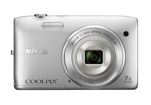 Nikon COOLPIX S3500 Compact Digital Camera - 