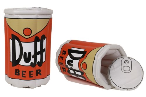 Childrens Toyshop  Toys : The Simpson's - Inflatable Duff Storage Can