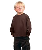 Rabbit Skins Toddler Long-Sleeve T-Shirt, Brown, 2T