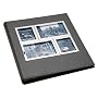 Umbra Horizon Metal and Faux Leather Photo Album Holds 260 4"x6" Photos - Chrome & Black