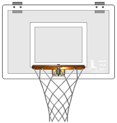 Door Mounted Mini Basketball Hoop - Mini Pro 2 Door Mount