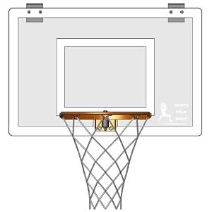 Door Mounted Mini Basketball Hoop - Mini Pro 2 Door Mount by