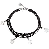 Esprit Armband FILAMENT BLACK 925 Sterling Silber 18+2 CM S.ESBR91014A18