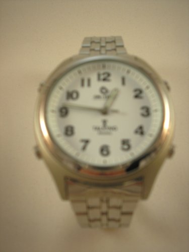 ATOMIC! Talking Wrist Watch w/Alarm Speaks the Time,Day,Date and Year