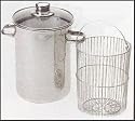 Kitchen Craft Clearview Stainless Steel Asparagus Steamer 4.5lt
