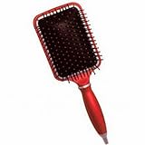 Scalpmaster Tourmaline Ceramic Rectangular Cushion Paddle Brush