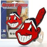 Cleveland Indians Trailer Hitch Cover - Logo Quality Craftsmanship and Intricate Detail