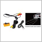 Pyle PLCM23IR Flush Mount Rearview Night Vision Camera with Distance Scale Line