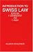 Book Introduction To Swiss Law (Introduction to Swiss Law)