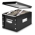 Black Letter/Legal Size File Box – 2 Pack
