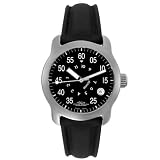 Angular Momentum Midsize IL4.10.0010.QZ.AC.RU Illum/IV-3 Collection Black Rubber Watch