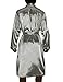 Mens Long Silk Couture Lounge / Sleepwear Robe - One Size Fits Most