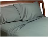 Wamsutta 360-Thread-Count Classic Supima Twill Full Flat Sheet, Jade
