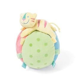 Manhattan Baby - Jingle Jungle Tiger Chime Ball, 15cm