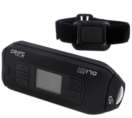 Camera embarquée Drift pour motard