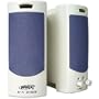 Genica Hi-Fi Powered Stereo Speakers (Beige)