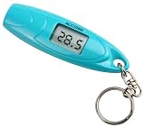 Accutire MS-4652T Key Chain Digital Tire Gauge Turquoise