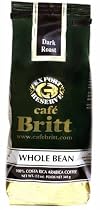 Costa Rica Dark Roast Whole Bean Gourmet Coffee