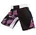 Clinch Gear - Women's Cross-Training Stretch Workout Shorts (Signature Darkside)