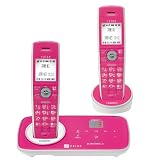 Uniden / Uniden デジタルコードレス留守番電話機 可憐 子機2台タイプ ローズ DECT3280-2(RO)