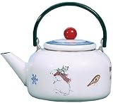 Pfaltzgraff Snow Bear 2--Quart Enamel on Steel Tea Kettle
