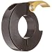 Ruland MQCL One-Piece Clamping Shaft Collar, Quick Clamping, Anodized Aluminum, Metric