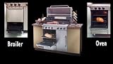36 Inch Cabana Kitchens Built in Gas Grill LP