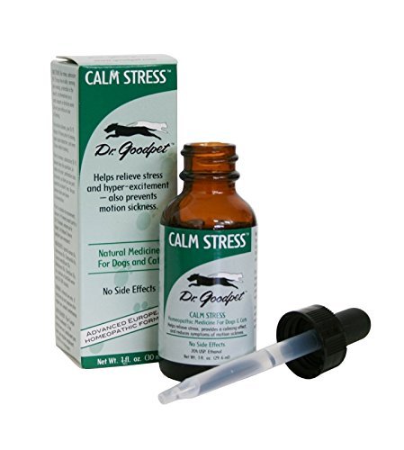 Dr. Goodpet Calm Stress - All Natural Advanced Homeopathic Formula - Safe & Effective Treatment for Hyperactivity & Anxiety!
