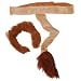 Kid Plush Lion Headband Ears / Tail Costume Halloween Safari Animal Dressup Play 48052