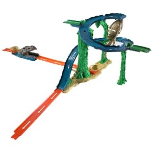 Hot Wheels Trick Tracks Mega Chomp Starter Set by 