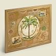 Cork Bulletin Board ~ Bombay Collection ~ with matching push pins ~ code 179