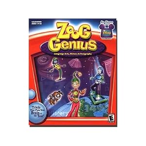 Zoog Genius: Language Arts, History, Geography (Jewel Case) by Disney