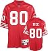 Jerry Rice 49ers Red Reebok Premier Jersey - Size 54 - XXL